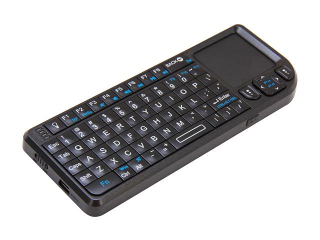 VisionTek Candyboard 900319 Black 69 Normal Keys USB RF Wireless Mini Keyboard