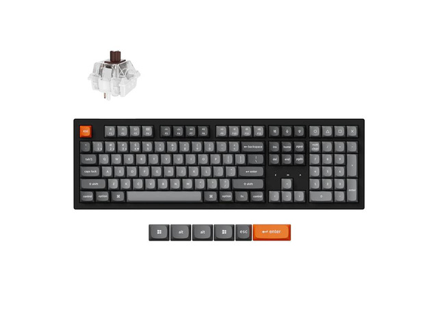 Keychron K10 Max RGB Hot-swappable Wireless Mechanical Keyboard(K10M-H3 ...