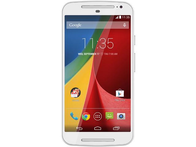 Motorola Moto G XT1068 (2nd Generation) Dual Sim 8GB White FACTORY UNLOCKED Smartphone
