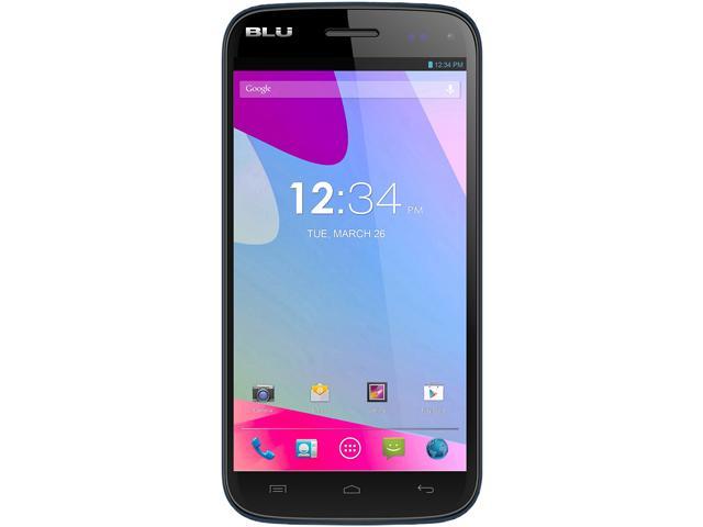 Blu Life Play S L150U Dark Blue 3G Quad-core 1.3 GHz Unlocked GSM Dual-SIM Android Cell Phone