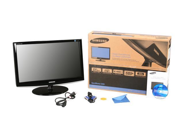 SAMSUNG 2333T High Glossy Black 23" 8ms Full HD WideScreen LCD Monitor
