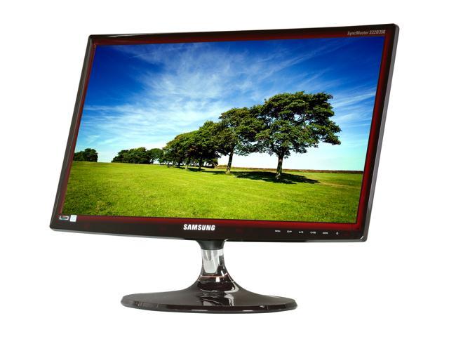 SAMSUNG 21.5" TN LCD Monitor 2ms GTG 1920 x 1080 D-Sub, HDMI B350 Series S22B350H
