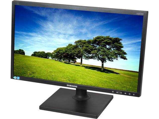 SAMSUNG 21.5" PLS FHD LCD Monitor AD-PLS 5 ms 1920 x 1080 D-Sub, HDMI, DisplayPort S22C650P