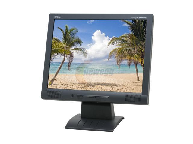 NEC Display Solutions 15" XGA LCD Monitor 16 ms 1024 x 768 D-Sub ASLCD52VM-BK