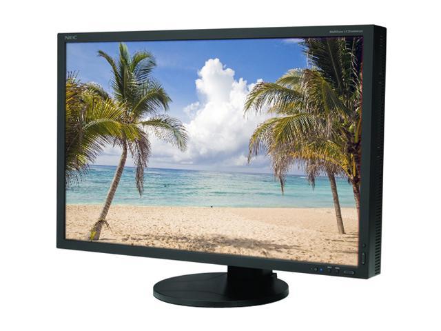 NEC Display Solutions LCD3090WQXi-BK Black 30" 6ms Height & Swivel Adjsutable Widescreen LCD Monitor 350 cd/m2 1000:1
