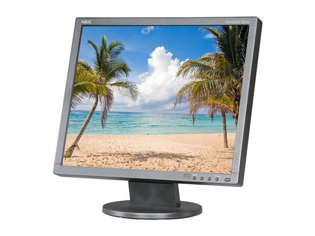 NEC Display Solutions AccuSyc AS192-BK Black 19" 5ms  LED Backlight LCD Monitor 250 cd/m2 1000:1