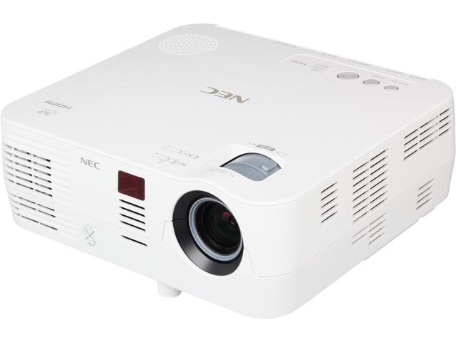 NEC Display NP-VE281 800 x 600 SVGA 2800 ANSI Lumens, 7W Speaker, Quick startup / cooldown / shutdown, Built-in Wall Collor Correction, 3D Ready DLP Projector