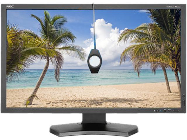 NEC Display SpectraView PA272W-BK-SV Black 27” WQHD Widescreen AH-IPS Panel, LED Backlight LCD Monitor 6ms 340cd/m2, DisplayPort, USB hub, Height Adjust/Pivot/Tilt/Swivel, 4 Year Warranty