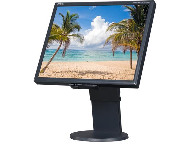 NEC Display Solutions 17" SXGA LCD Monitor 5 ms 1280 x 1024 D-Sub, DVI-D LCD1770NX-BK