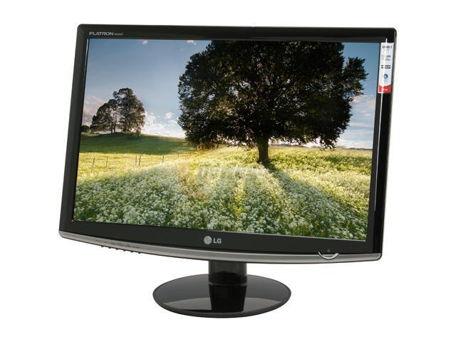 LG W2452T-TF Black 24" 2ms(GTG) Widescreen LCD Monitor 400 cd/m2 10000:1 DCR with HDCP support