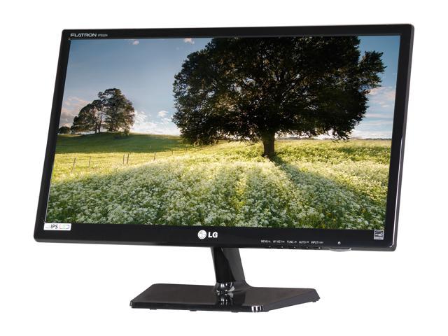 LG IPS224T-PN Black 22" Widescreen LCD Monitor 250 cd/m2 5,000,000:1 IPS Panel