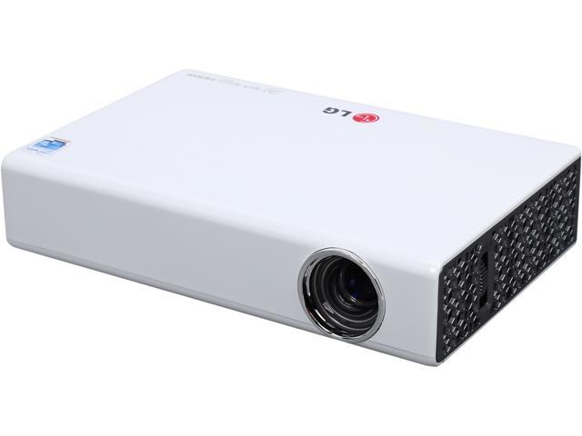 LG PB63U 1280 x 800 LED Home Theater Projector 500 ANSI lumens 15000:1