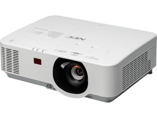 NEC Display Solutions P554U 1920 x 1200 5500 Lumens LCD Entry-Level Professional Installation Projector 20,000:1 RJ45