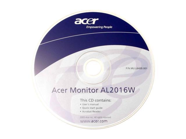 Acer al2016w сколько герц