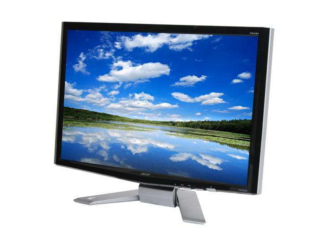 Acer 24" WUXGA LCD Monitor with HDCP Support 2ms(GTG) 1920 x 1200 D-Sub, DVI P243WAid