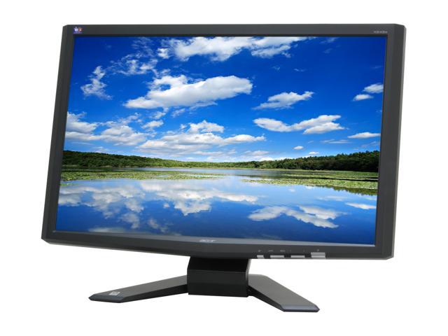 Acer X243Wbd Black 24" 5ms Widescreen LCD Monitor 400 cd/m2 3000:1 ACM with HDCP support