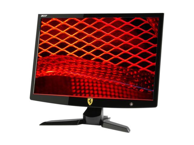 Acer Ferrari F-22 Black-Red 22" 2ms HDMI Widescreen LCD Monitor 300 cd/m2 20000:1 Built in AC Adapter