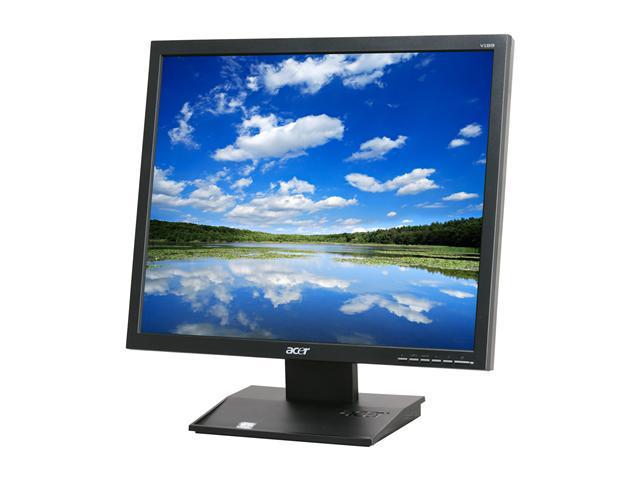 Acer 19" SXGA LCD Monitor 5 ms 1280 x 1024 D-Sub V193DJbm
