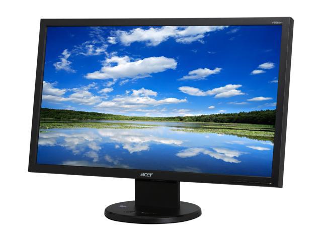 Acer 23" LCD Monitor 5 ms 1920 x 1080 D-Sub, DVI V233HAJbd