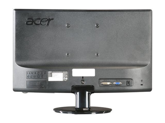 Acer S201HL bd 20" 1600 x 900 LCD Monitor - Newegg.com