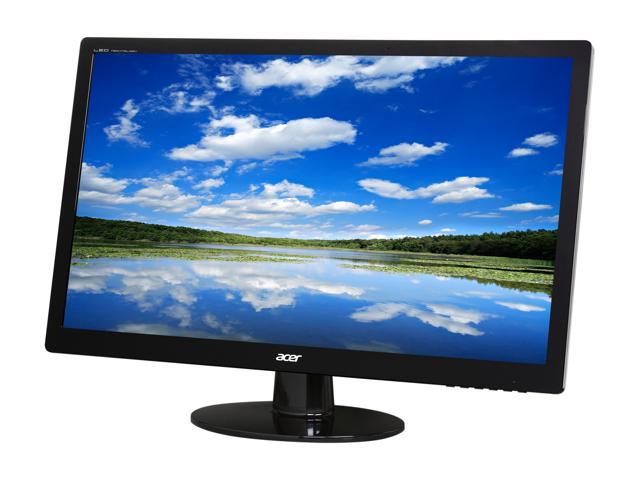 Acer S230HLAbii Black 23" 5ms HDMI Widescreen LED Monitor 250 cd/m2 ACM 100,000,000:1 (1000:1)