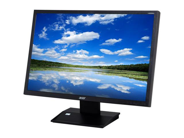 Acer V223WLAJObd Black 22" 5ms Widescreen LED Monitor 250 cd/m2 100,000,000:1