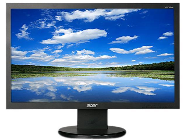 Acer  V233HL BJObmd  Black  23"  5ms Widescreen LED Backlight LED Backlit LCD Monitor250 cd/m2  ACM 100,000,000:1 (1,000:1)  1.5W x 2