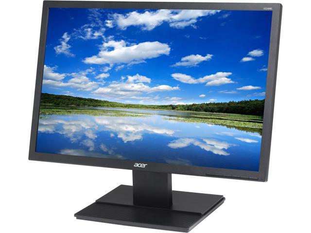 Acer 22" 60 Hz WSXGA+ LCD Monitor 5 ms 1680 x 1050 D-Sub, DVI Flat Panel V6 V226WL bmd