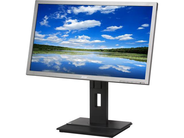 Acer B236HLymdr Dark Gray 23" 6ms (GTG) Height&Pivot adjustable Widescreen LED Backlight LCD Monitor IPS 250 cd/m2 100,000,000:1 (1,000:1) Built-in Speakers