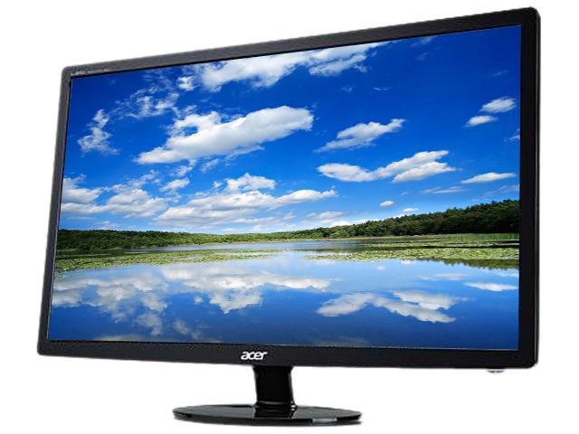 Acer 24" 60 Hz TN Monitor 5 ms 1920 x 1080 D-Sub, DVI, HDMI S241HL bmid (UM.FS1AA.001)