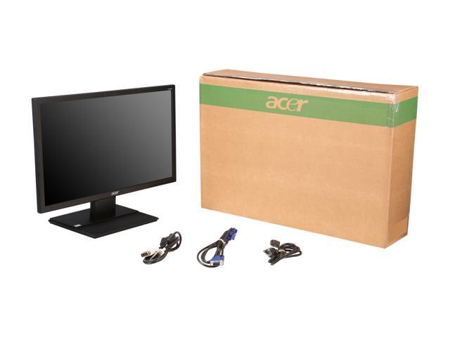Refurbished: Acer V226HQL Bbd Black 21.5" 5ms LED Backlight LCD Monitor ...
