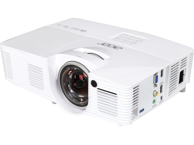 Full HD 1920 x 1080 Pixel, 3000 ANSi Lumen, Kontrast 10.000:1, 3D Acer H6517ST Kurzdistanz DLP Projektor