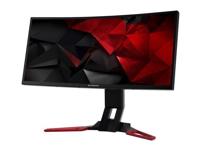 Acer Predator Z1 (Z301C bmiphzx) Black 29.5" VA 4ms (GTG) 144 Hz, 2560 x 1080 (2K) 21:9, NVIDIA G-Sync Ultra-wide 1800R Curved Gaming Monitor, VisionCare Technology, 2 x 3W Speakers