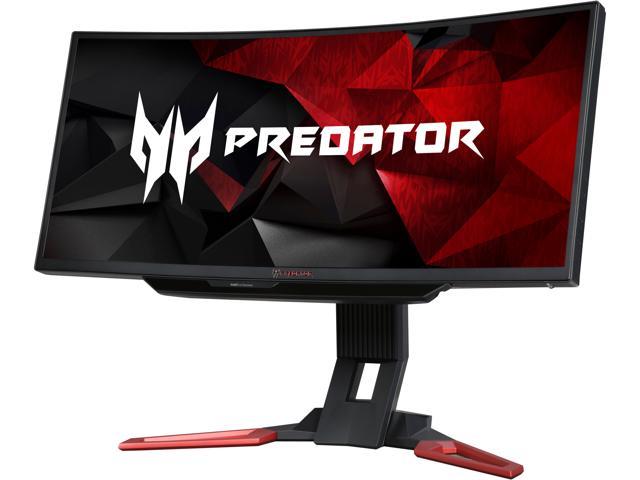 Acer Predator Z1 (Z301C Tbmiphzx) Black 29.5" VA 4ms (GTG) 144 Hz, 2560 x 1080 (2K) 21:9, NVIDIA G-Sync Ultra-wide 1800R Curved Gaming Monitor, VisionCare Technology, 2 x 3W Speakers