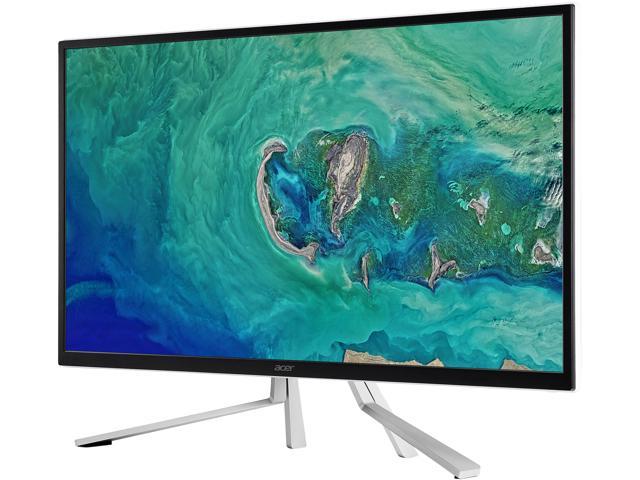Acer ET322QK wmiipx 32" (Actual size 31.5") Ultra HD 3840 x 2160 4K 60Hz 2 x HDMI DisplayPort AMD FreeSync Built-in Speakers Backlit LED LCD Monitor