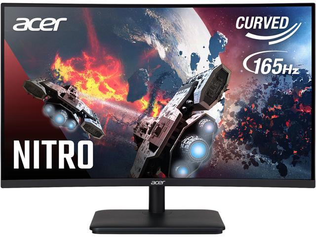 Acer ED0 ED270R Sbiipx 27" Full HD 1920 x 1080 165 Hz HDMI, DisplayPort, Headphone FreeSync Premium (AMD Adaptive Sync) Curved Gaming Monitor