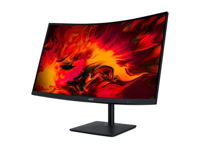 Acer Nitro 32” 1000R Curved 2560x1440P 2K 240Hz Refresh rate Up to 0.5ms  response time VESA HDR400 AMD FreeSync Premium Adjustable Stand Gaming  Monitor, HDMIx2, DisplayPort, Speaker (XZ323QU X3BMIIPH) 