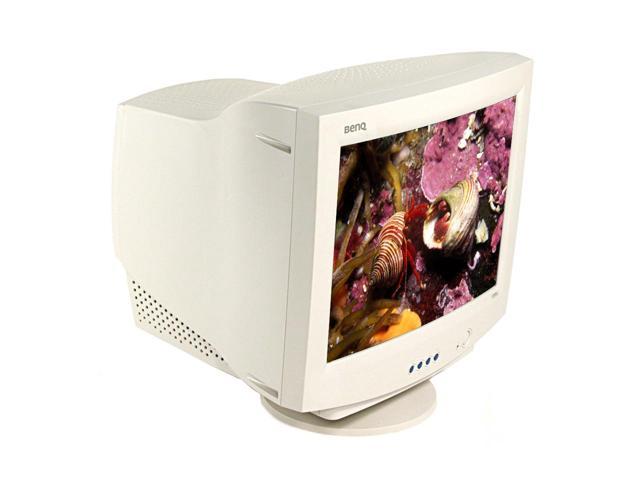 beige crt monitor