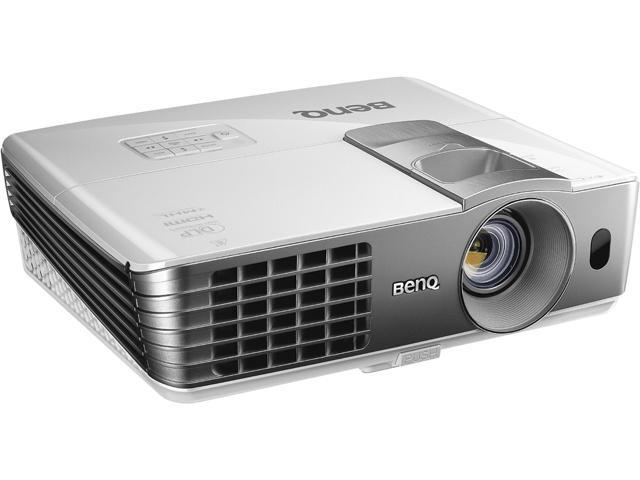 BenQ HT1075 Full HD 3D Wireless Projector, 2200 ANSI Lumens, 10000:1 Contrast Ratio, 40" - 235" Image Size, USB