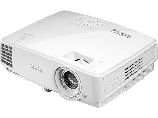 BenQ MH530 1080P Home Theater Projector, 3200 ANSI Lumens, 10000:1 Contrast Ratio, 70" - 150" / 300" Image Size, D-Sub, HDMI, USB, Composite Video, S-Video, Built-in Speaker