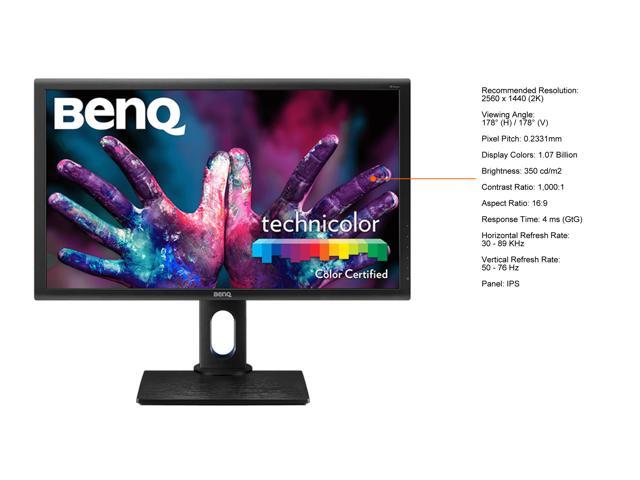 benq pd2700q refresh rate