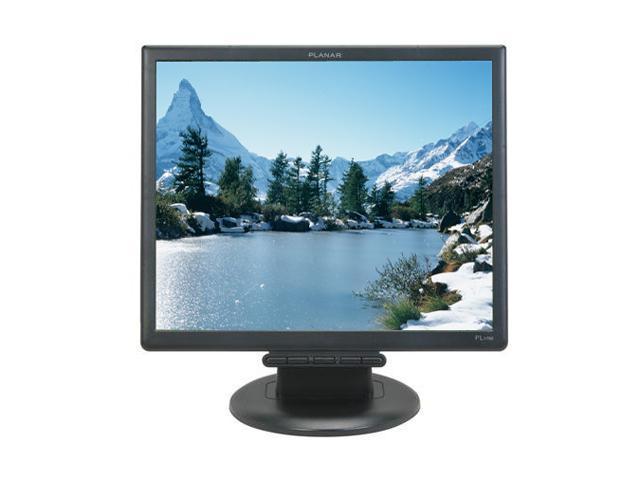 PLANAR PL1700-BK Black 17" 5ms   PL1700 LCD Monitor w/AS2 Black Dual Monitor Stand 250 cd/m2 1000:1