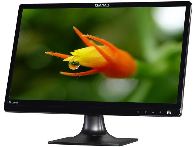 Planar PLL2210W 21.5" Full HD 1920x1080 60Hz 5ms DVI-D VGA Edge-Lit LED LCD Monitor