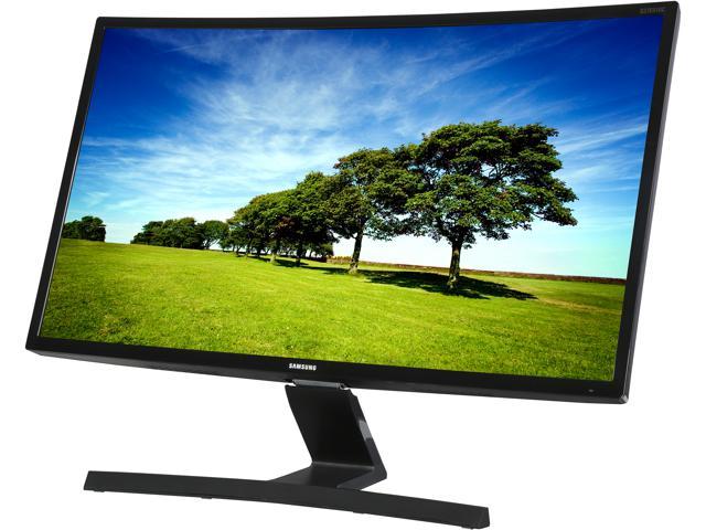 SAMSUNG S27E510C Black 27" Curved 4ms (GTG) HDMI Widescreen LCD/LED Monitor , 250 cd/m2 DCR Mega Infinity (3000:1), Wall Mountable, D-Sub HDMI
