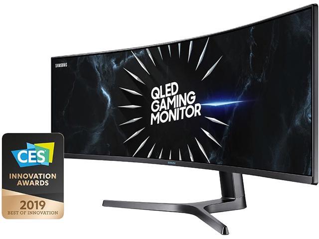 Samsung CRG9 Series LC49RG90SSNXZA 49" Dual Quad HD 5120 x 1440 Resolution 120Hz HDMI, 2x DisplayPort AMD FreeSync 2 Flicker Free HDR1000 QLED Curved Gaming Monitor