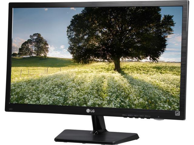 LG 24MC37D-B  Black 23.5" 5ms (GTG) Widescreen LED Backlight LCD Monitor, Full HD 1920 x1080, w/Flicker Safe Technology and Color Wizard Mode, D-Sub, DVI