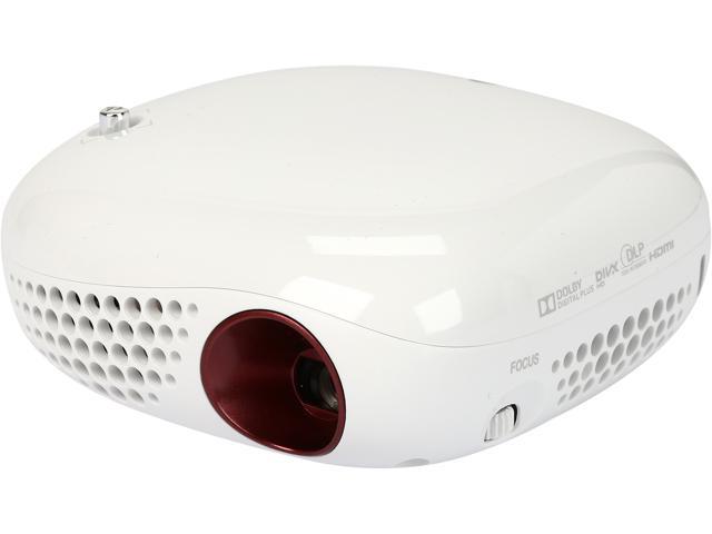 LG Electronics PV150G LED Pico / Portable Minibeam Projector with Embedded Battery and Wireless Screen Share