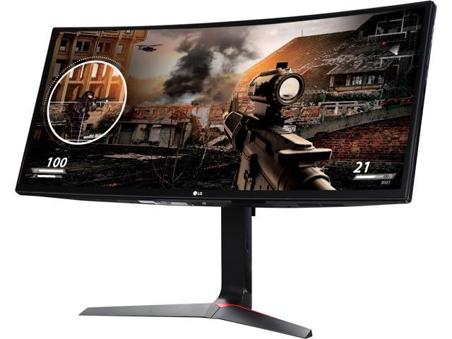 lg monitors with crosshair overlays