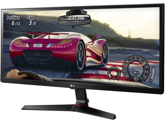 LG 29UM69G-B 29" FreeSync IPS WFHD Ultrawide Gaming Monitor, Dynamic Action Sync, 4 Screen Split, On-Screen Control, HDMI, USB-C, DisplayPort