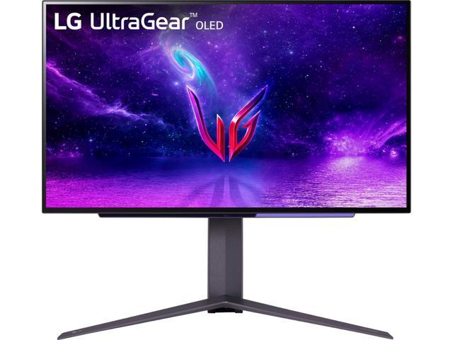 LG UltraGear 27" (26.5" Viewable) 240Hz OLED 2K Gaming Monitor 0.03ms FreeSync Premium & G-Sync Compatible, QHD 2560 x 1440,  Flat Panel 27GR95QE-B